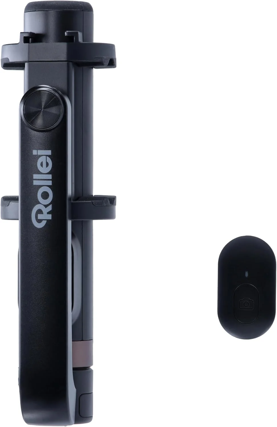 Rollei Smartphone Selfie Tripod: Mini-Stativ mit Fernauslöser, höhenverstellbar bis 65,6 cm. 3-in-1: - Image 4