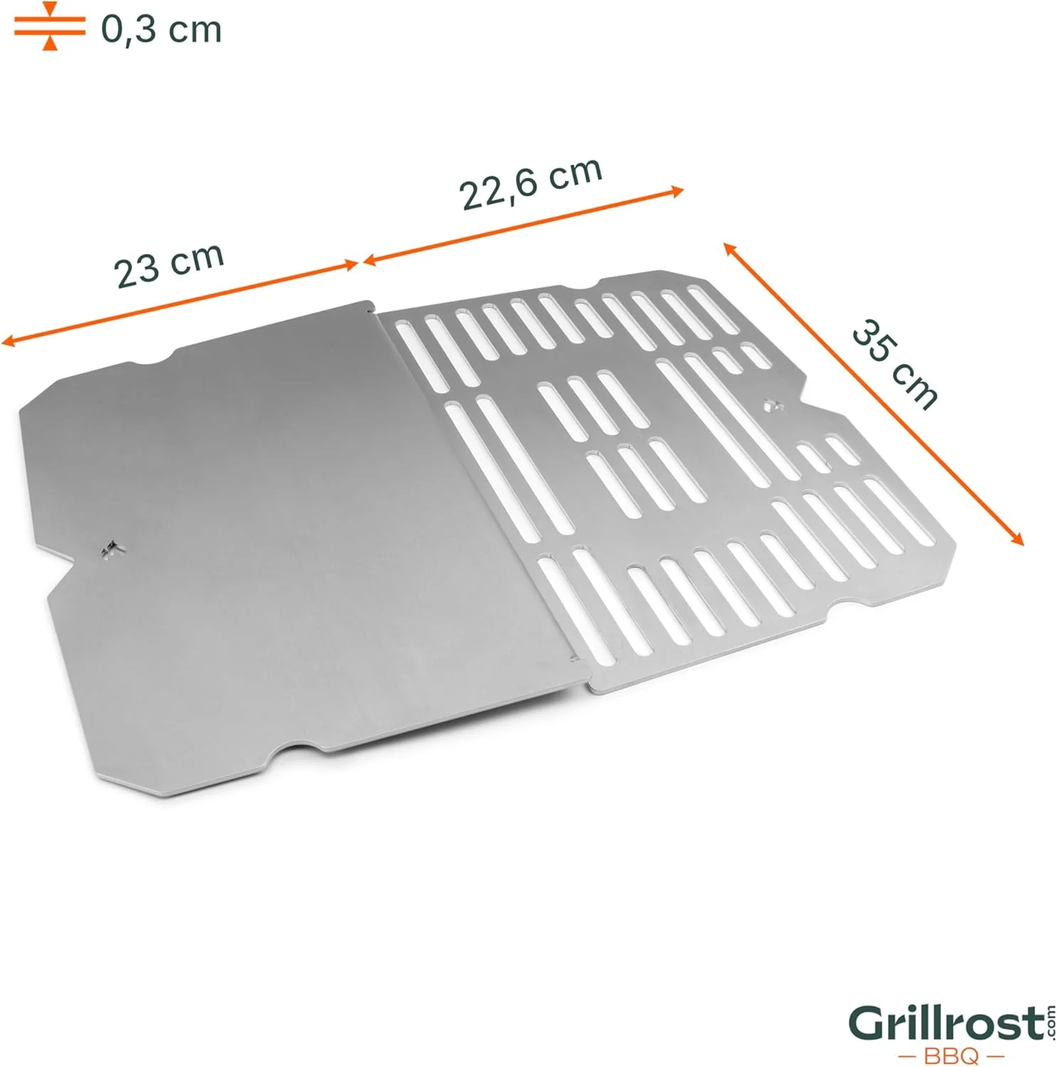 Rost & Plancha Set für Burnhard Wayne - Das Edelstahl Upgrade Burnhard Wayne Rost u Plancha Set, Bur - Image 5