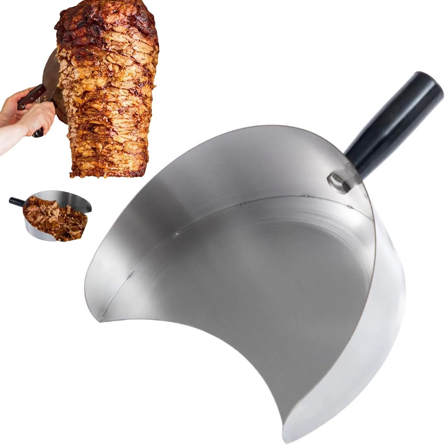 Rotisserie -Fleischfänger, Restaurantgrillschaufel, Multifunktionaler Rotisserie -Fleischfänger Für - Image 6