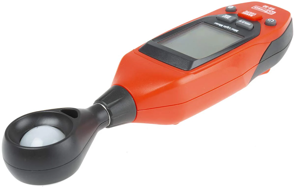 RS PRO RS-92 Luxmeter mit Silizium-Fotodiode, bis 40000lx, 0,1 lx, ±5% - Image 3