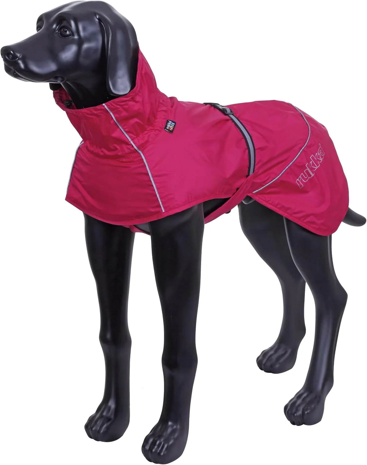 Rukka Pets HASE Regenmantel für Hunde Himbeere 40 40 Himbeere, 40 Himbeere - Image 2