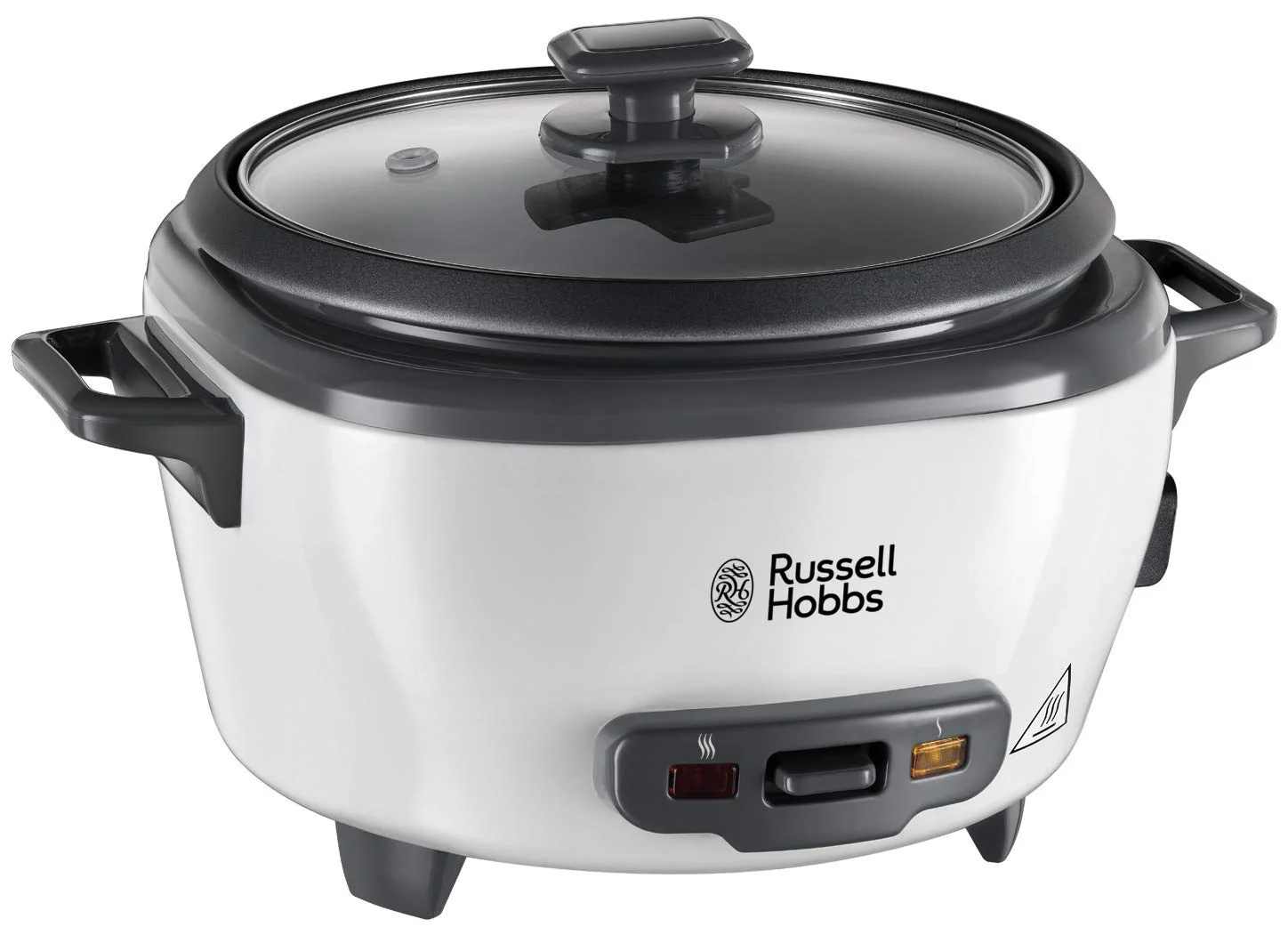 Russell Hobbs [UK-Version] 27030 Medium Reiskocher, metall, weiss, M