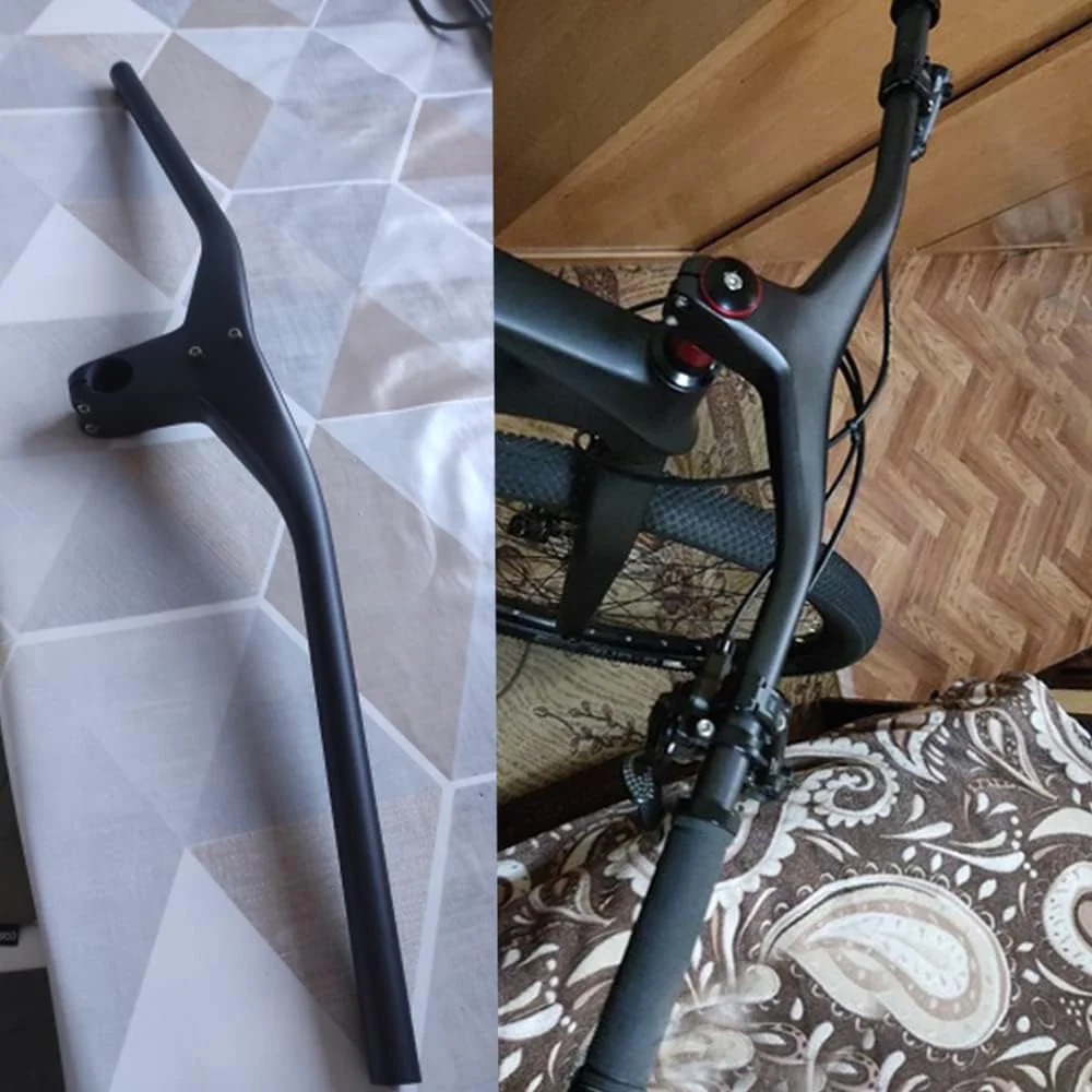 RXL SL carbon downhill lenker 28.6mm carbon riser integrierte downhill lenker UD matt 740 * 80mm ohn - Image 5