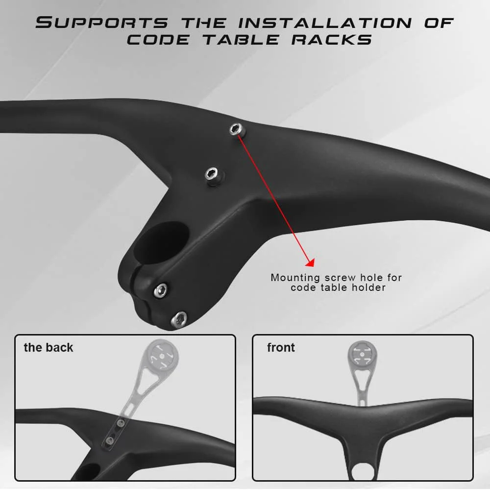 RXL SL downhill carbon lenker riser lenker mountainbike Integrierte mtb lenker riser 1-1/8" carbon l - Image 2