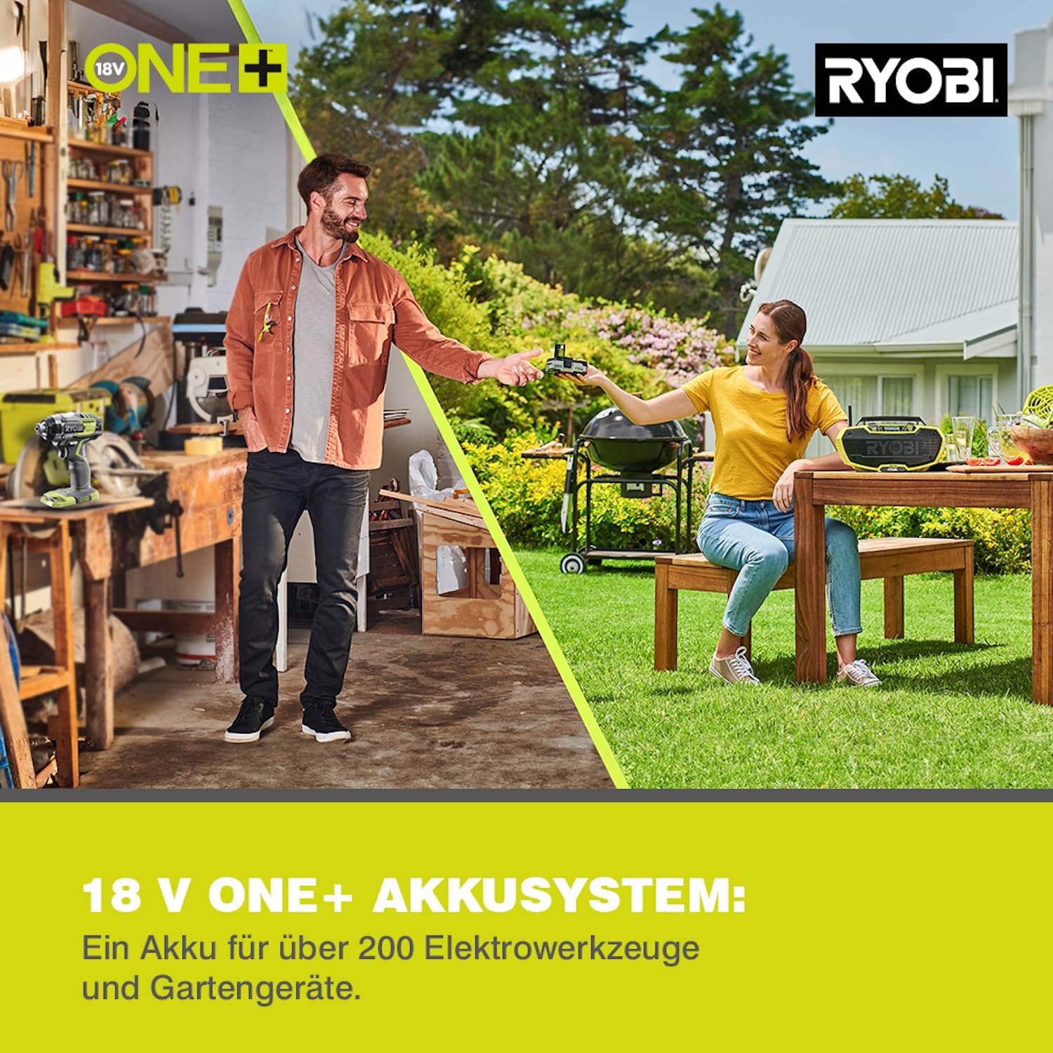 RYOBI 18 V ONE+ Brushless Akku-Handkreissäge R18CS7-0 (Sägeblatt-Ø 184mm, Schnitttiefe 90°/45° 60°/4 - Image 4
