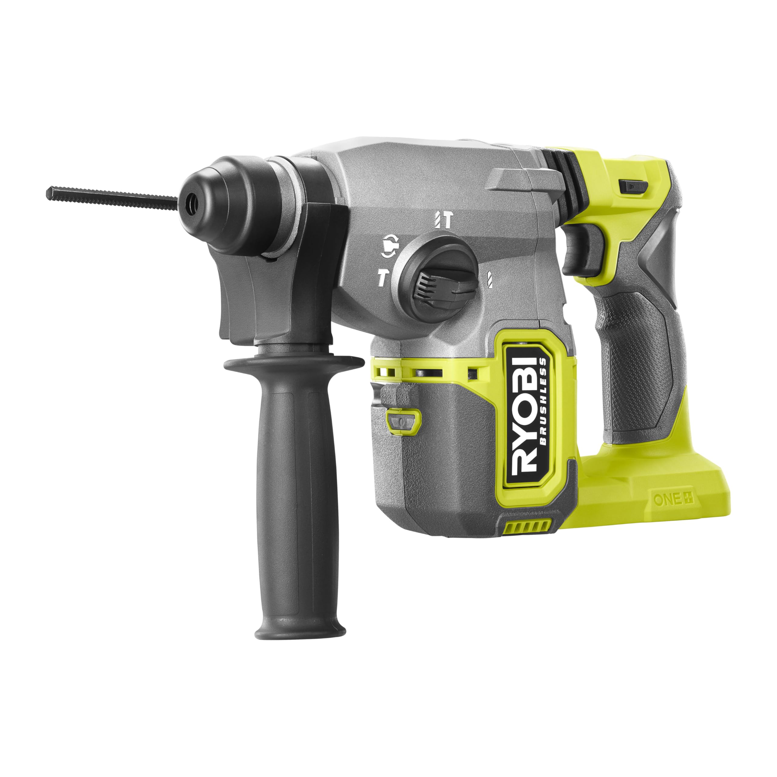 RYOBI 18 V ONE+ Brushless Akku-SDS-Bohrhammer RSDS18BL-0, max. Schlagenergie 2,5 J, SDS-Plus, G5 Gri