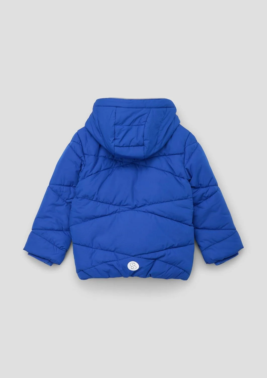s.Oliver Steppjacke mit Print-Detail, Royalblau - Image 4