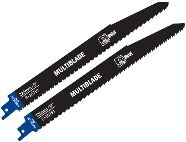 Säbelsägeblatt, für Metall, 225mm, 2 Stück