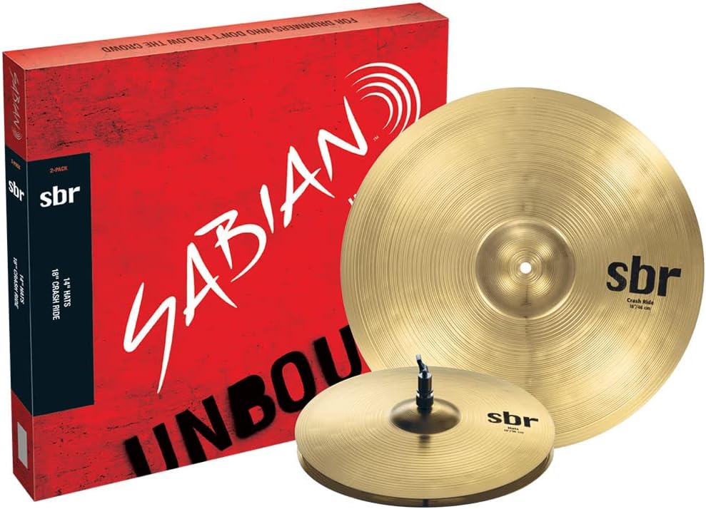 Sabian SBR 2 Pack Set 2 Pack, Set 2 Pack - Image 4