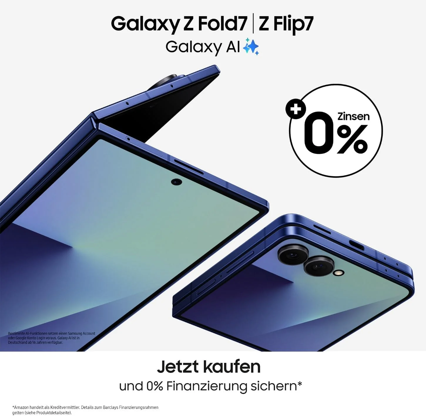 Samsung Galaxy Z Fold7 AI Smartphone mit Galaxy AI, KI-Handy mit Android, Faltbares Design, Grosses - Image 2