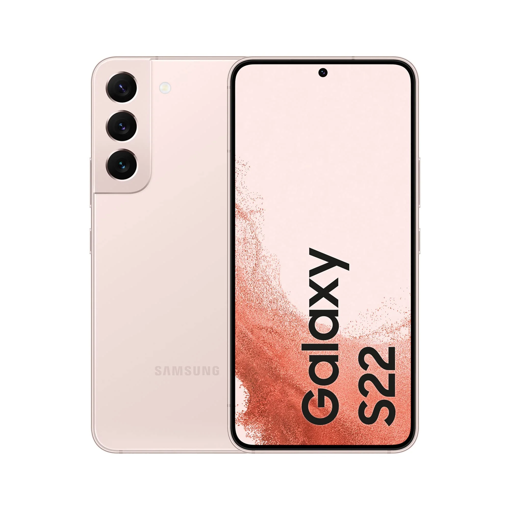 Samsung Sam Galaxy S22 EU-256-8-5G-pk/gd Galaxy S22 256/8GB pinkgold Entsperrt Rosa 256 GB, Entsperr