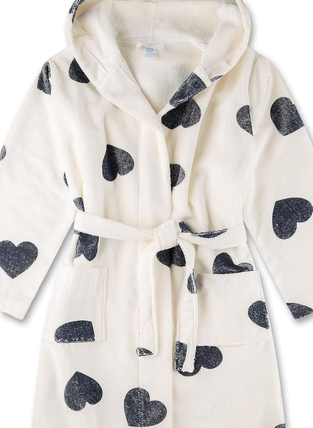 Sanetta Mädchen 245860 Bademantel/Morningcoat 152 beige, 152 beige - Image 2