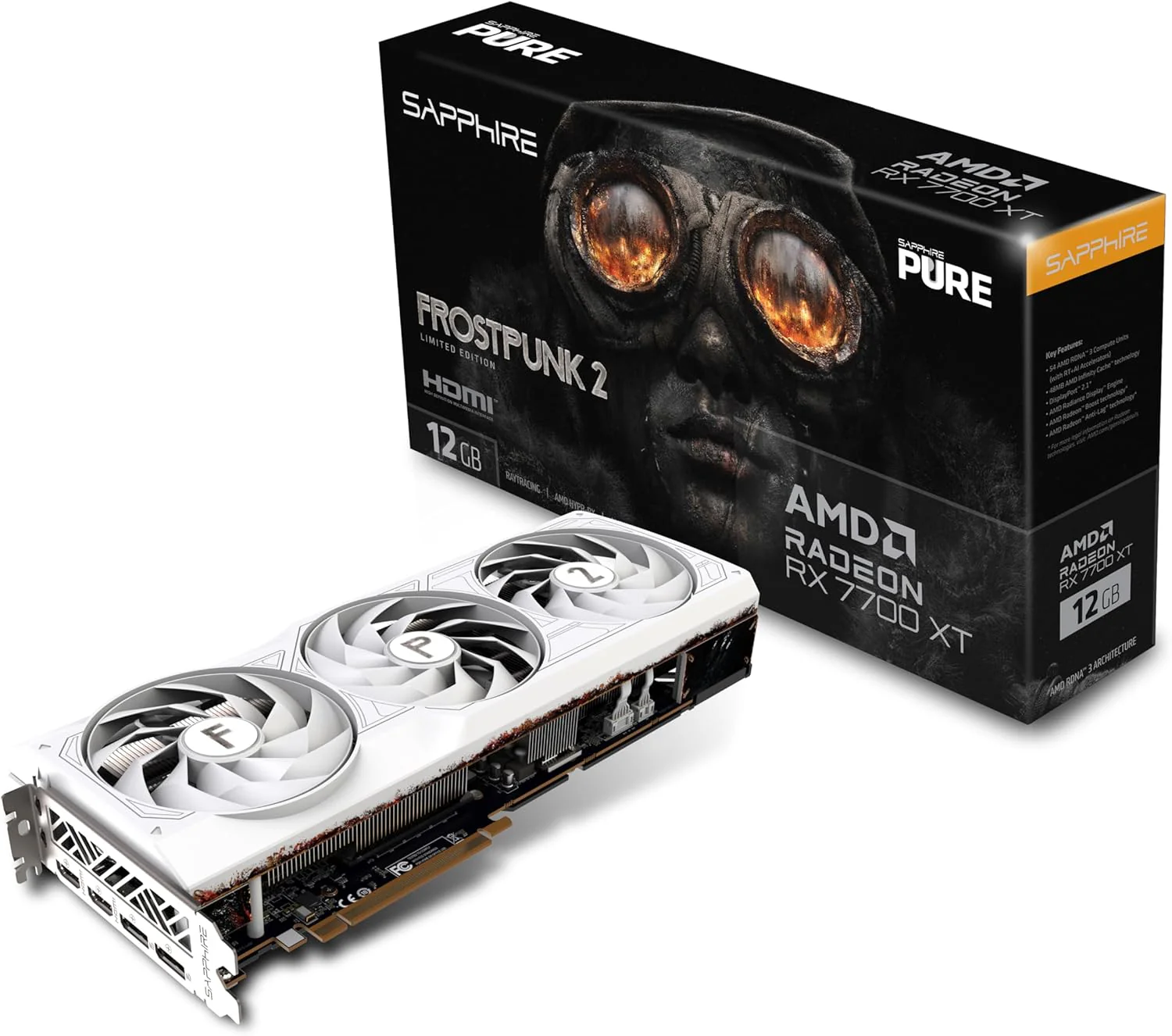 Sapphire Pure AMD Radeon™ RX 7700 XT FROSTPUNK 2 Edition - Image 6