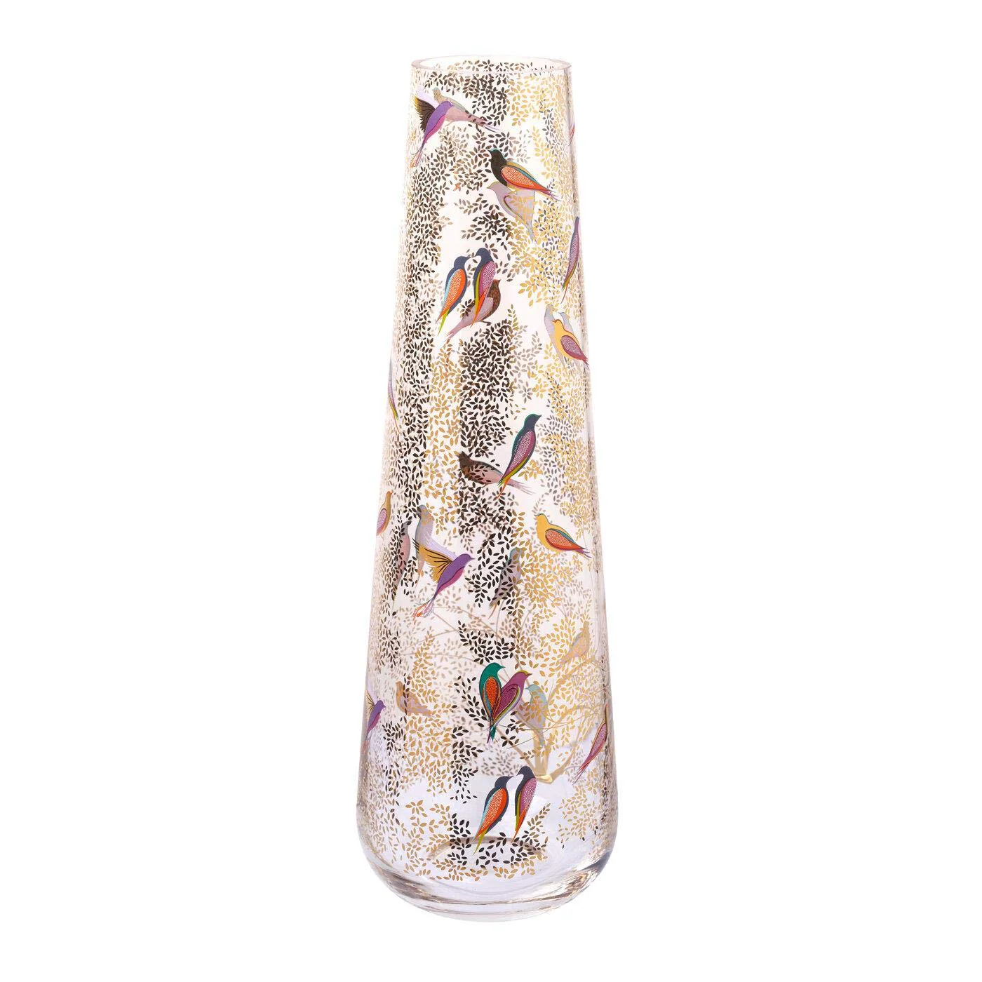 Sara Miller SM79258-XD Portmeirion Chelsea Collection Grosse dekorative Glasvase, 35 cm, Porzellan,