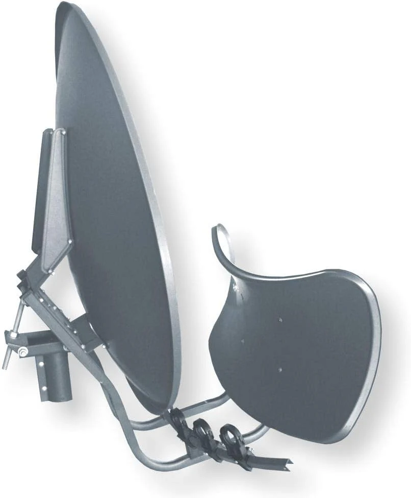 Satspiegel Toroidal (Wavefrontier) T90 P - dunkelgrau - Multifocus Antenne - inkl. 5 Stück LNB Halte - Image 3