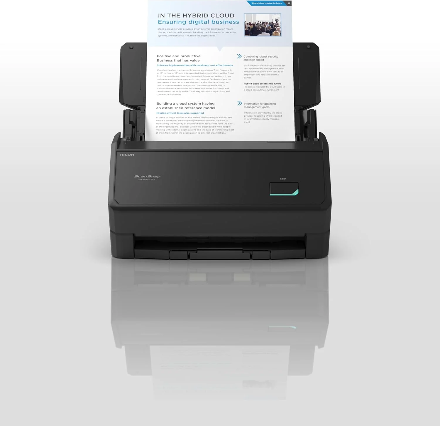 ScanSnap iX2400 A4 Document Scanner (Black) – Includes Kofax Power PDF 4.0 Software – 45ppm Duplex, - Image 3