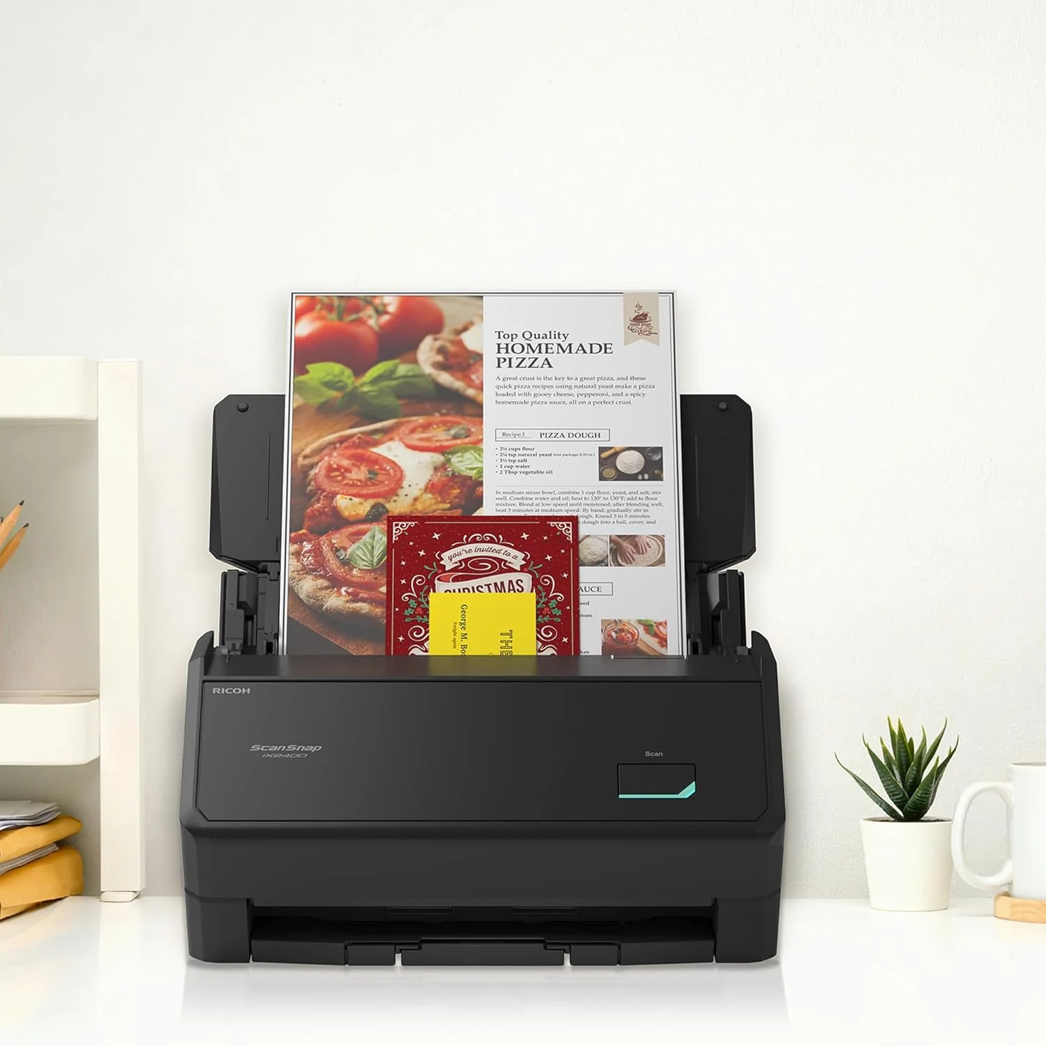 ScanSnap iX2400 A4 Document Scanner (Black) – Includes Kofax Power PDF 4.0 Software – 45ppm Duplex, - Image 5