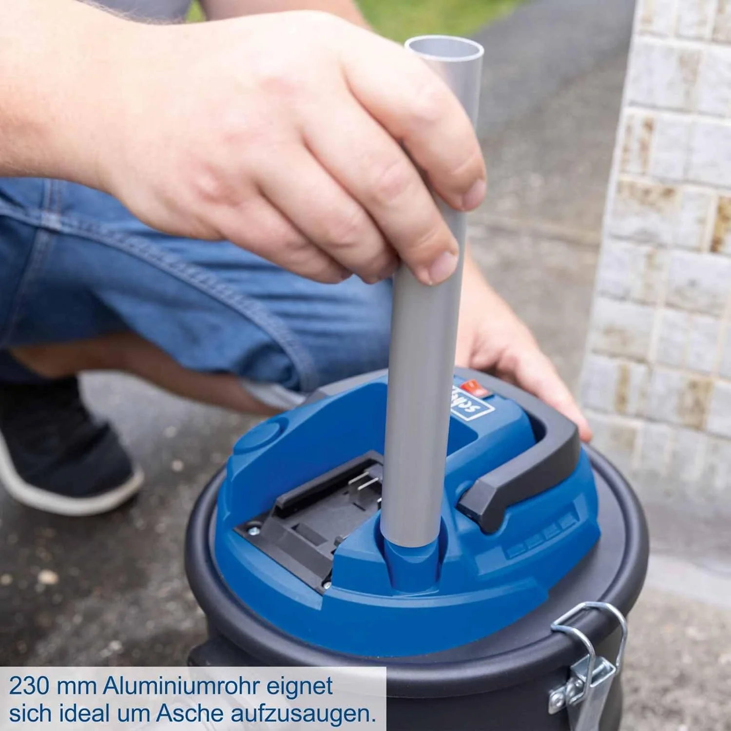 Scheppach Akku Aschesauger C-AVC15-X | 10kPa Saugleistung | 15L Behältervolumen | 1m Schlauchlänge | - Image 5