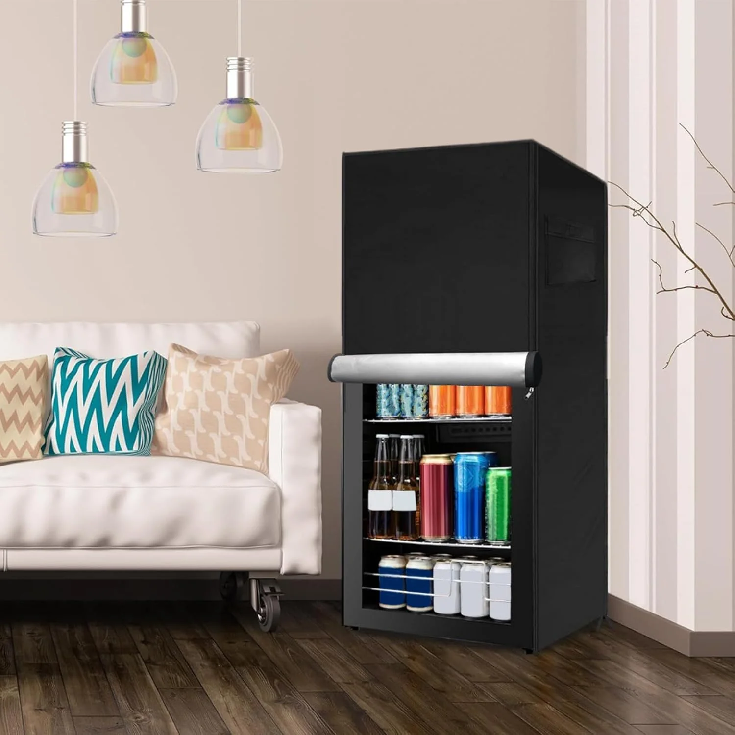 Schutzhülle Kühlschrank, Gefrierschrank Abdeckung, Kühlschrank Abdeckung Outdoor, Staubdichte Abdeck - Image 4