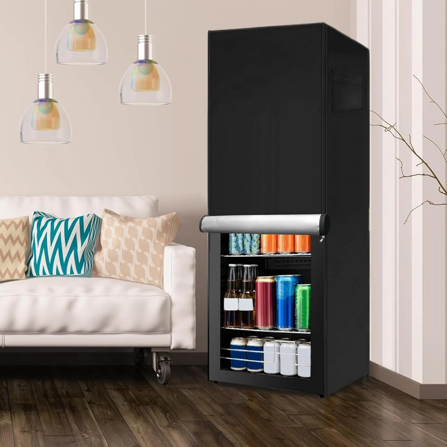 Schutzhülle Kühlschrank, Gefrierschrank Abdeckung, Kühlschrank Abdeckung Outdoor, Staubdichte Abdeck - Image 4