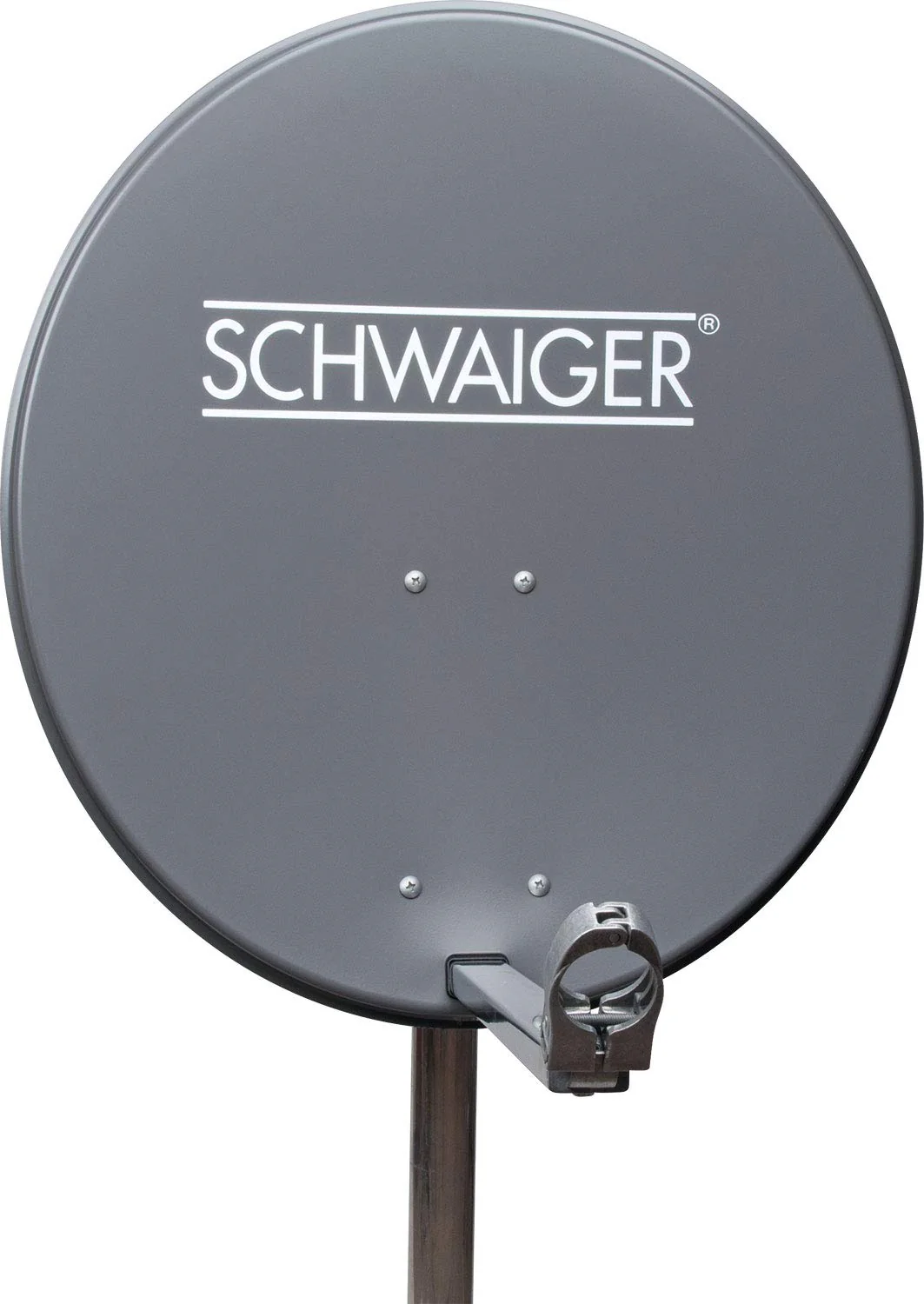 Schwaiger SPI621.1 Aluminium SAT-Spiegel, (Durchmesser 62 cm) Anthrazit, Anthrazit