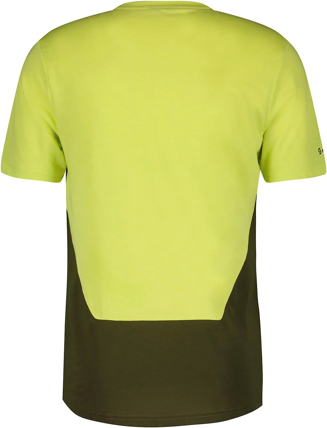 Scott Trail Flow DRI Fahrrad Trikot kurz braun/orange 2023 S Bitter Yellow/Fir Green, S Bitter Yello - Image 2