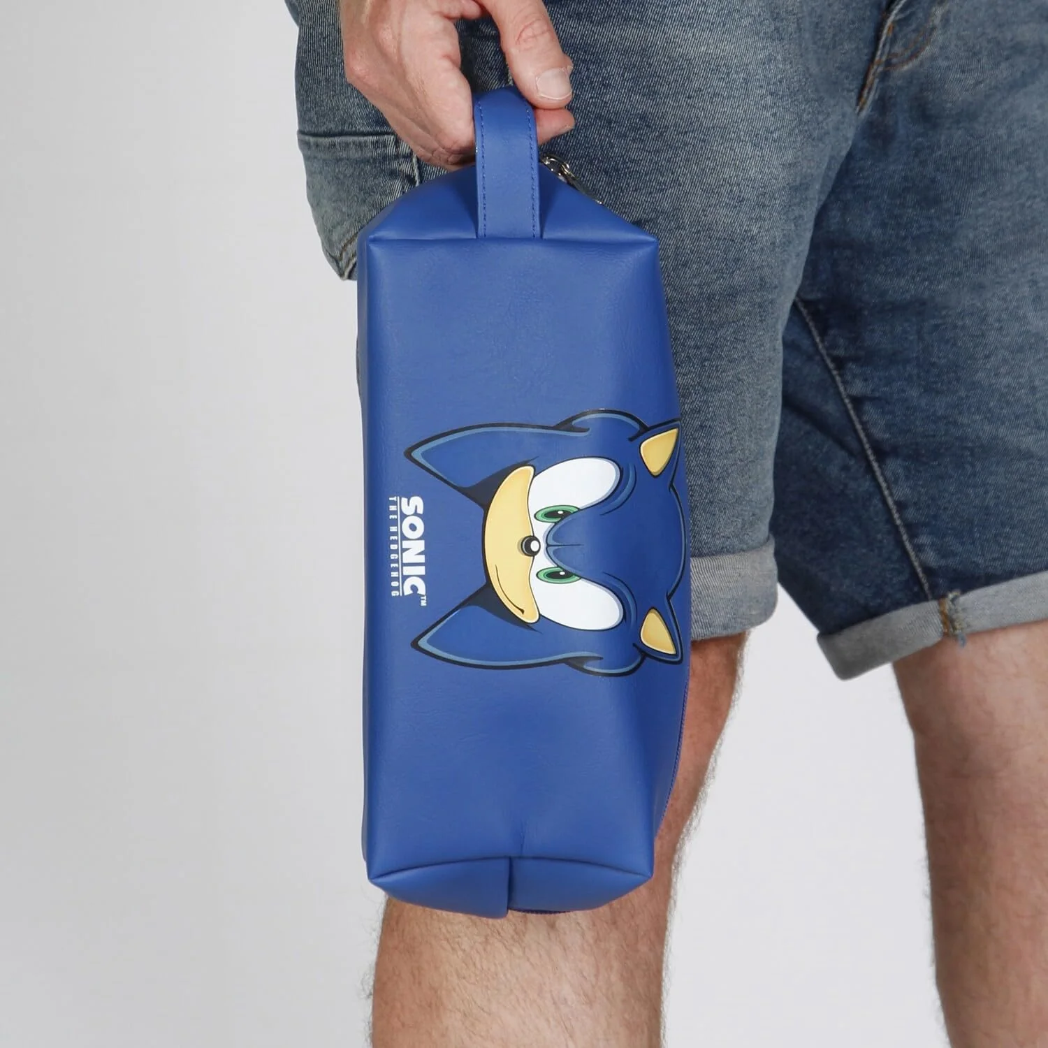 Sega-Sonic Sight-Brick Plus Reise-Kosmetiktasche, Blau, 25 x 12 cm - Image 6