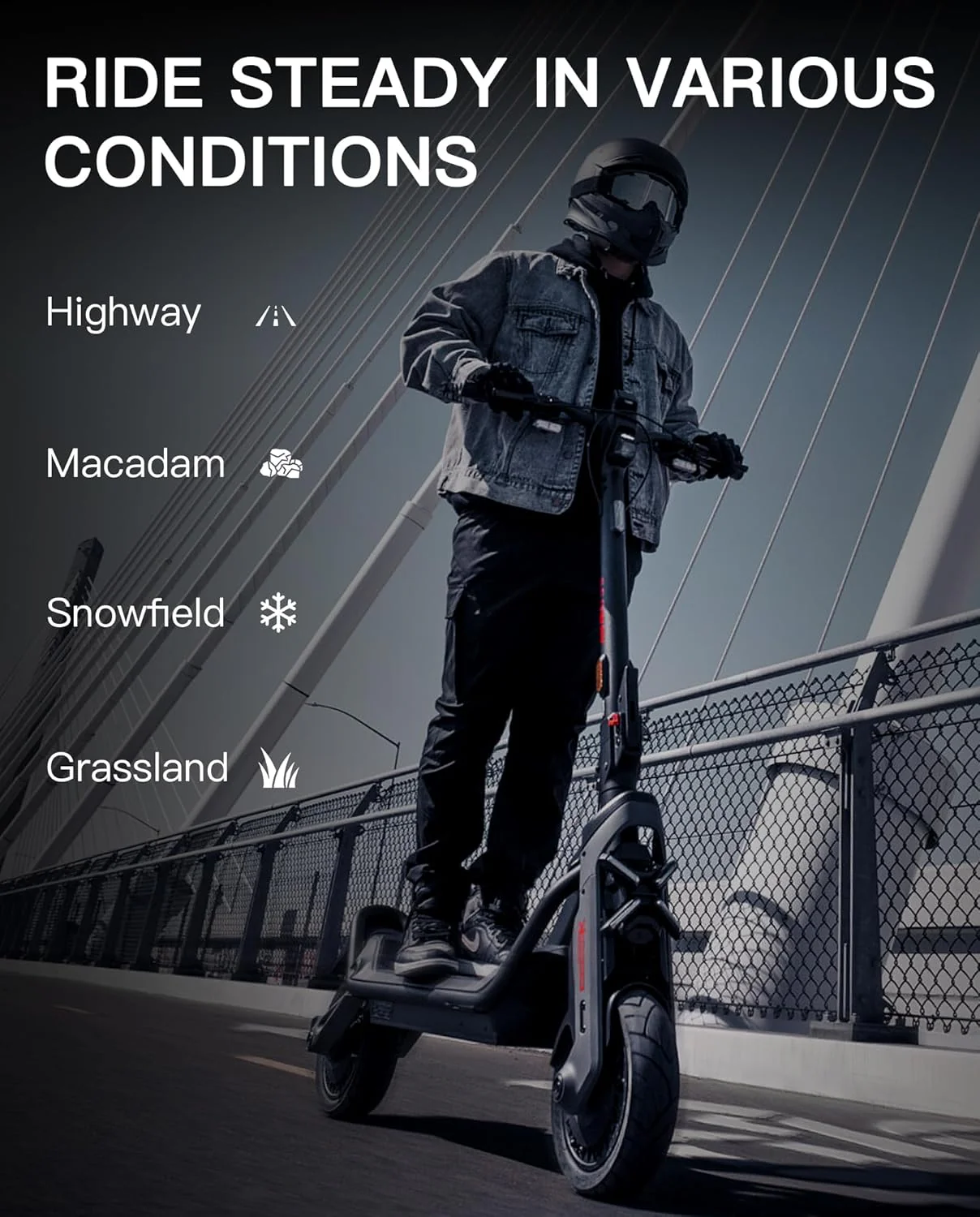 Selbstdichtender 11-Zoll-Reifen kompatibel mit Segway Ninebot GT3 & GT3 Pro KickScooter, ultrabreite - Image 3