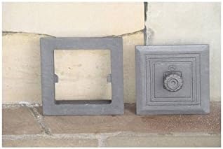 Sellon24® Revisionstür Gusseisen Backofentür Aschetür Kachelofentür Steinbackofentür H1701 - Image 3