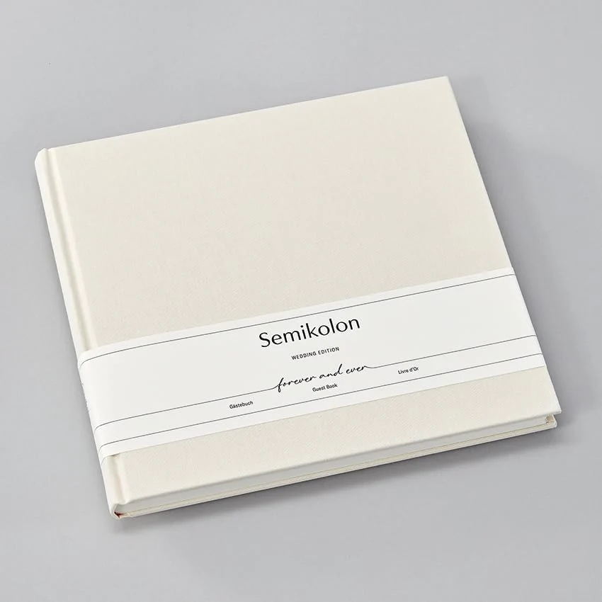 Semikolon 367183 GĂ€stebuch Wedding Edition - 25 x 23 cm - mit 180 blanko Seiten zum Selbstgestalten, - Image 2
