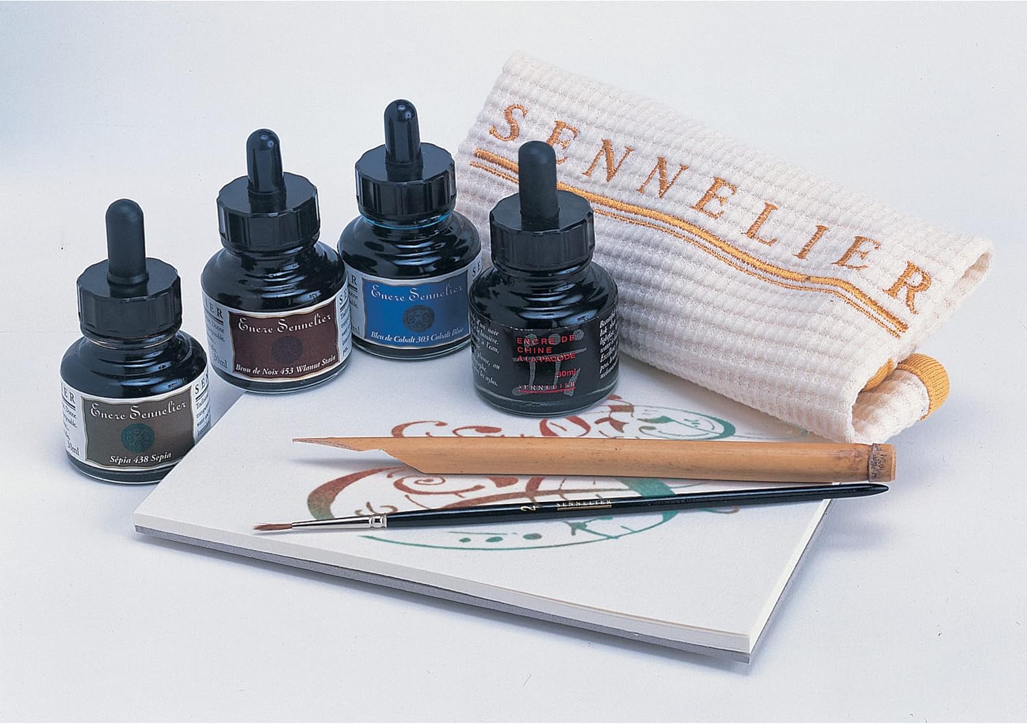 Sennelier Schellacktusche, 30 ml, 449 Bistre - Image 2