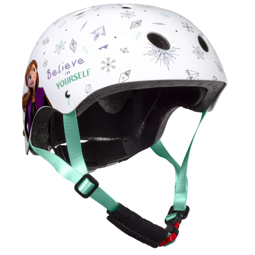 SEVEN POLSKA Mädchen Frozen Skaterhelm, weiss, M