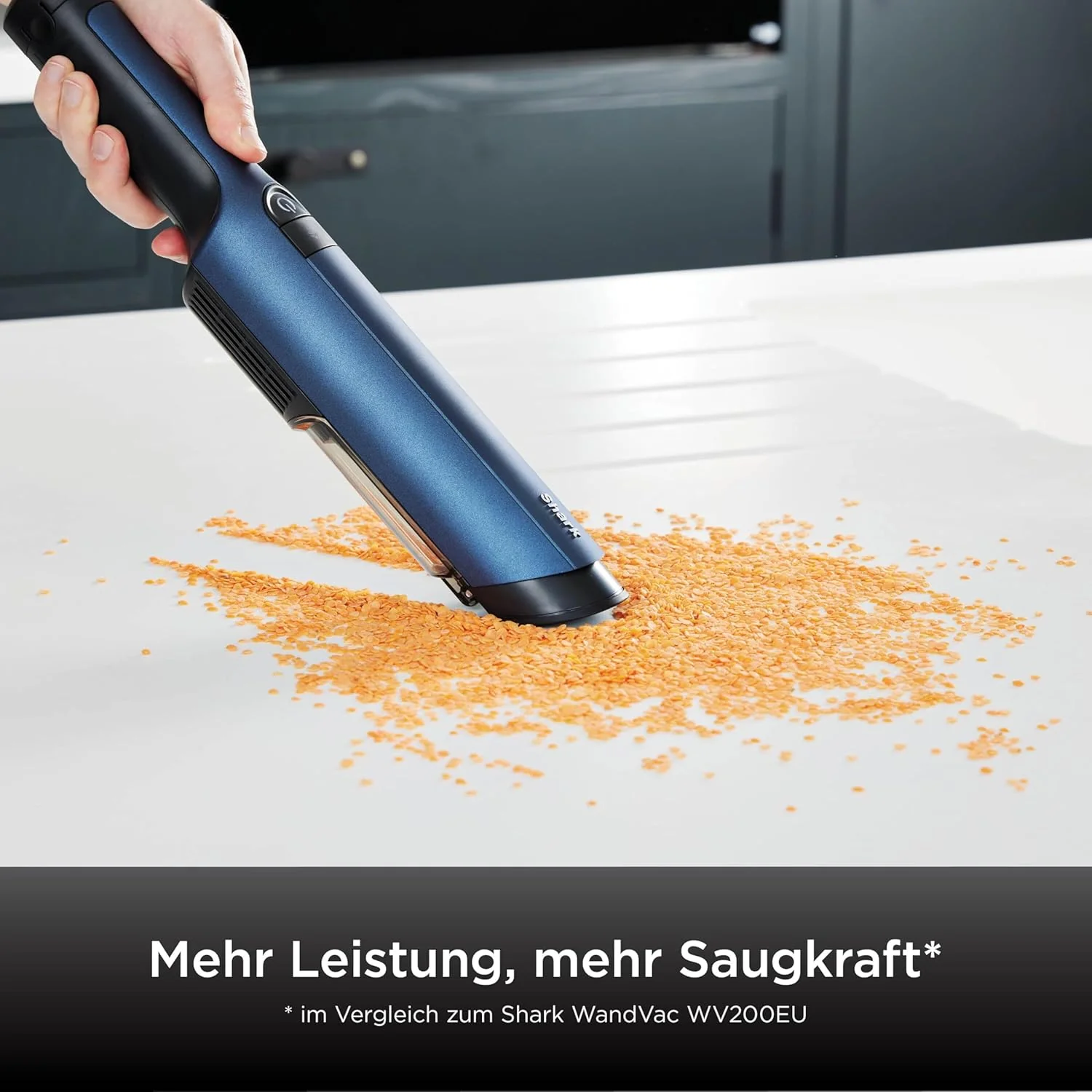 Shark , Kabellos, [WV270EU] WandVac 2.0 Akku-Handstaubsauger,Blau Längere Laufzeit, Extra Saugkraft - Image 3