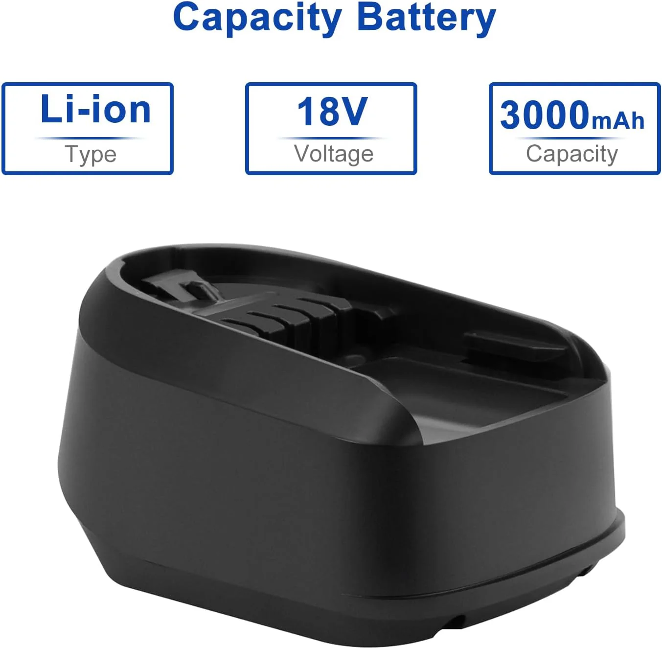 Shentec 18V 3000mAh Li-ion Ersatzakku für Bosch Haus und Garten 18V akku Werkzeuge,für Gardena akku, - Image 4