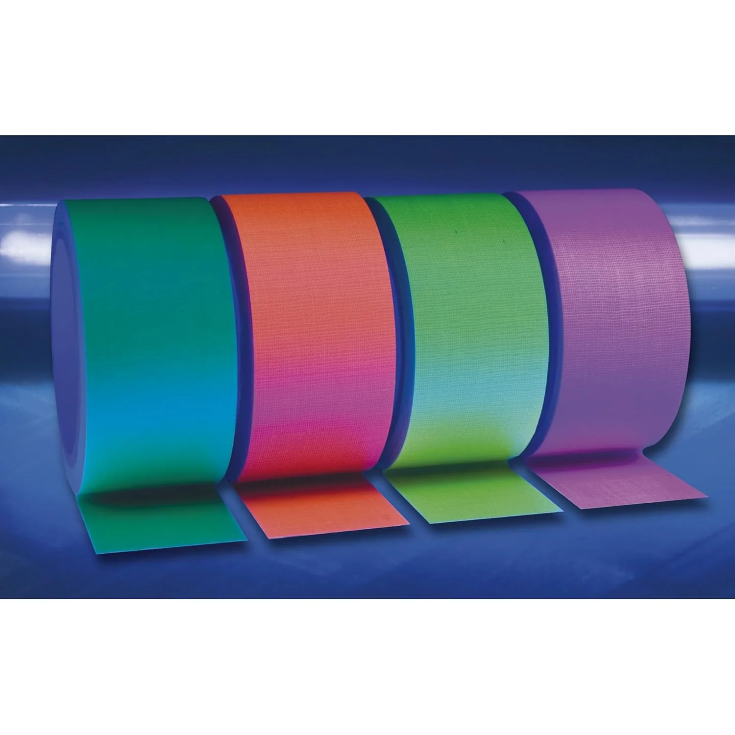 Showtec Gaffa Tape Neon Green 25m 50mm - Image 4