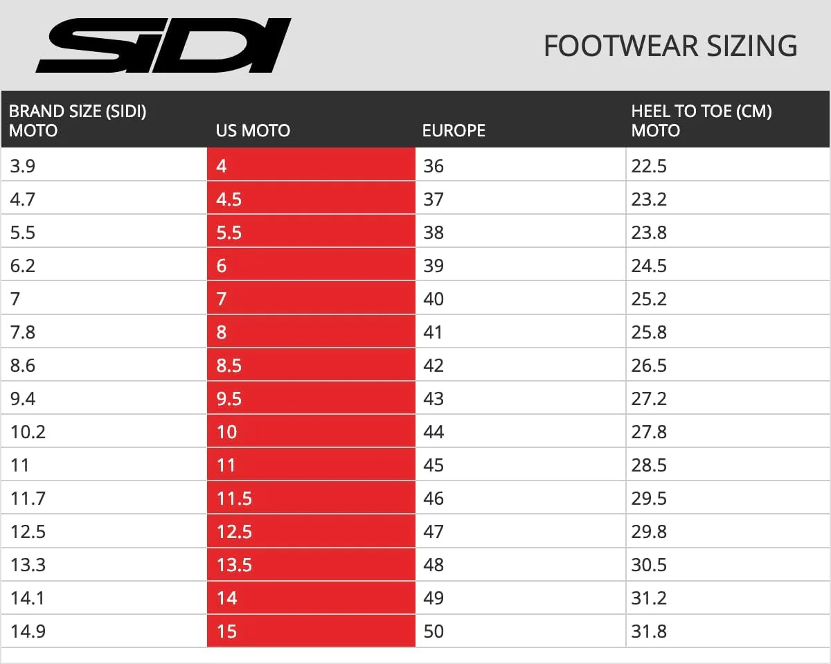 Sidi Herren Mag-1Onroad shoes 40 EU Black Red, 40 EU Black Red - Image 8