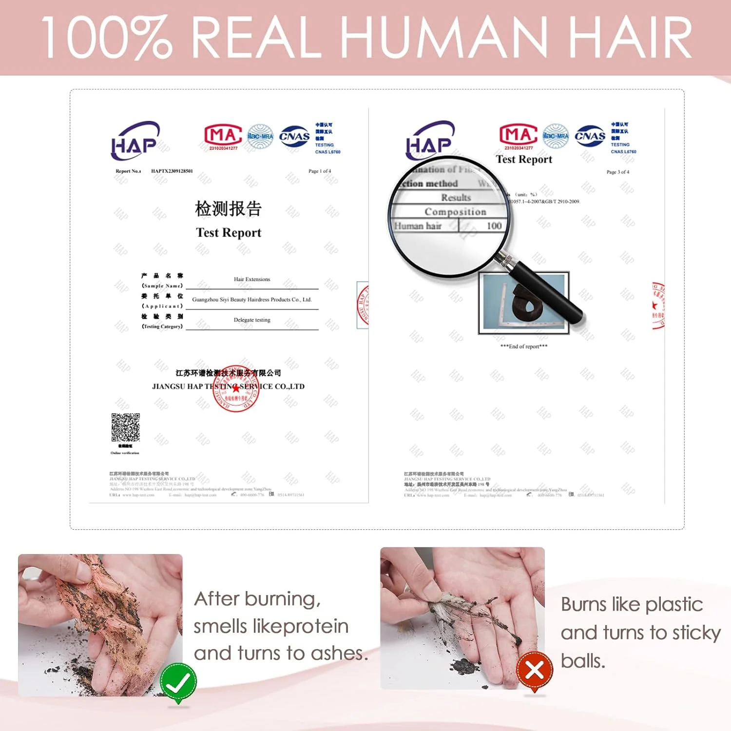 Silk-co Haarteile Echthaar Clip in Extensions Echthaar 1Pc 5Clips Haarverlängerung Weich Natürlich H - Image 6