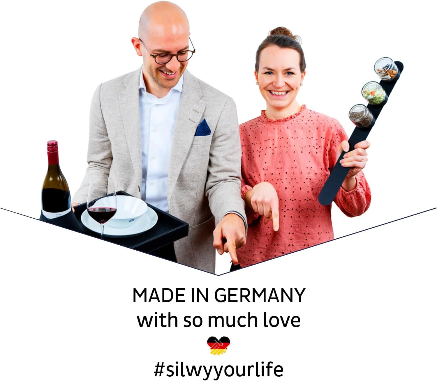 silwy® Super-Magnet-Bowl GREY (2er-Set) HIGH-TECH-Kunststoff - perfekt für Camping, Caravaning und B - Image 8