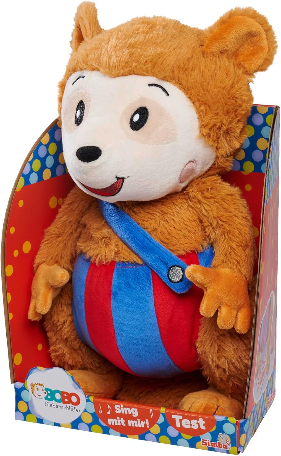 Simba 109241017 - Bobo Siebenschläfer Kuscheltier, Sing mit mir Plüschtier, spielt Musik, 35 cm gros - Image 6
