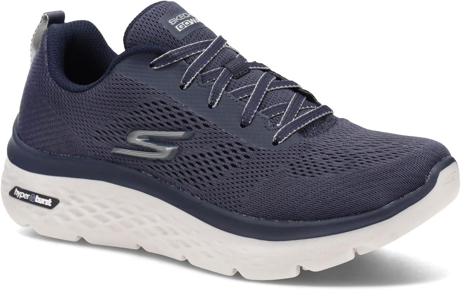 Skechers Herren Go Walk Hyper Burst Sneaker 42.5 EU Navy, 42.5 EU Navy - Image 2