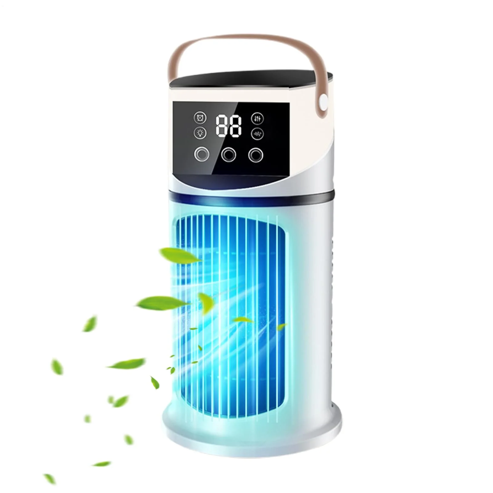 Small Usb Klimaanlage For Auto Zelt Zimmer, Mini1 Cooler Ventilator Mit Eiswürfel, Luftreiniger Und