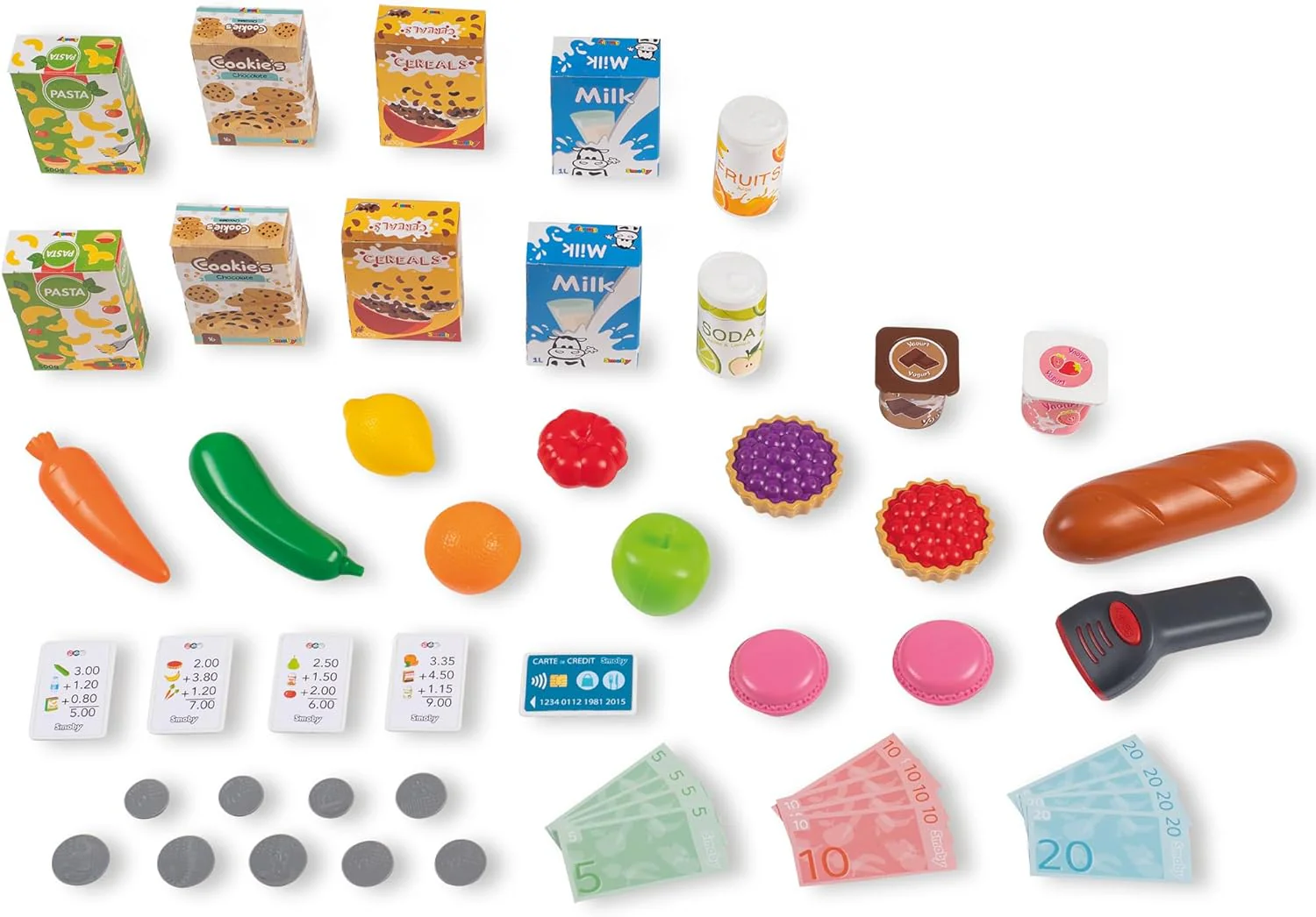 Smoby – Supermarkt Maxi mit Einkaufswagen – moderner Kaufladen für Kinder – Regale, Gemüse, Obst – K - Image 3