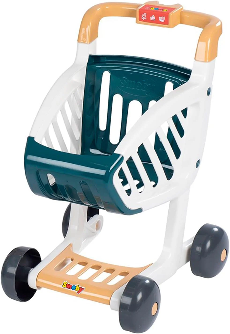 Smoby – Supermarkt Maxi mit Einkaufswagen – moderner Kaufladen für Kinder – Regale, Gemüse, Obst – K - Image 4