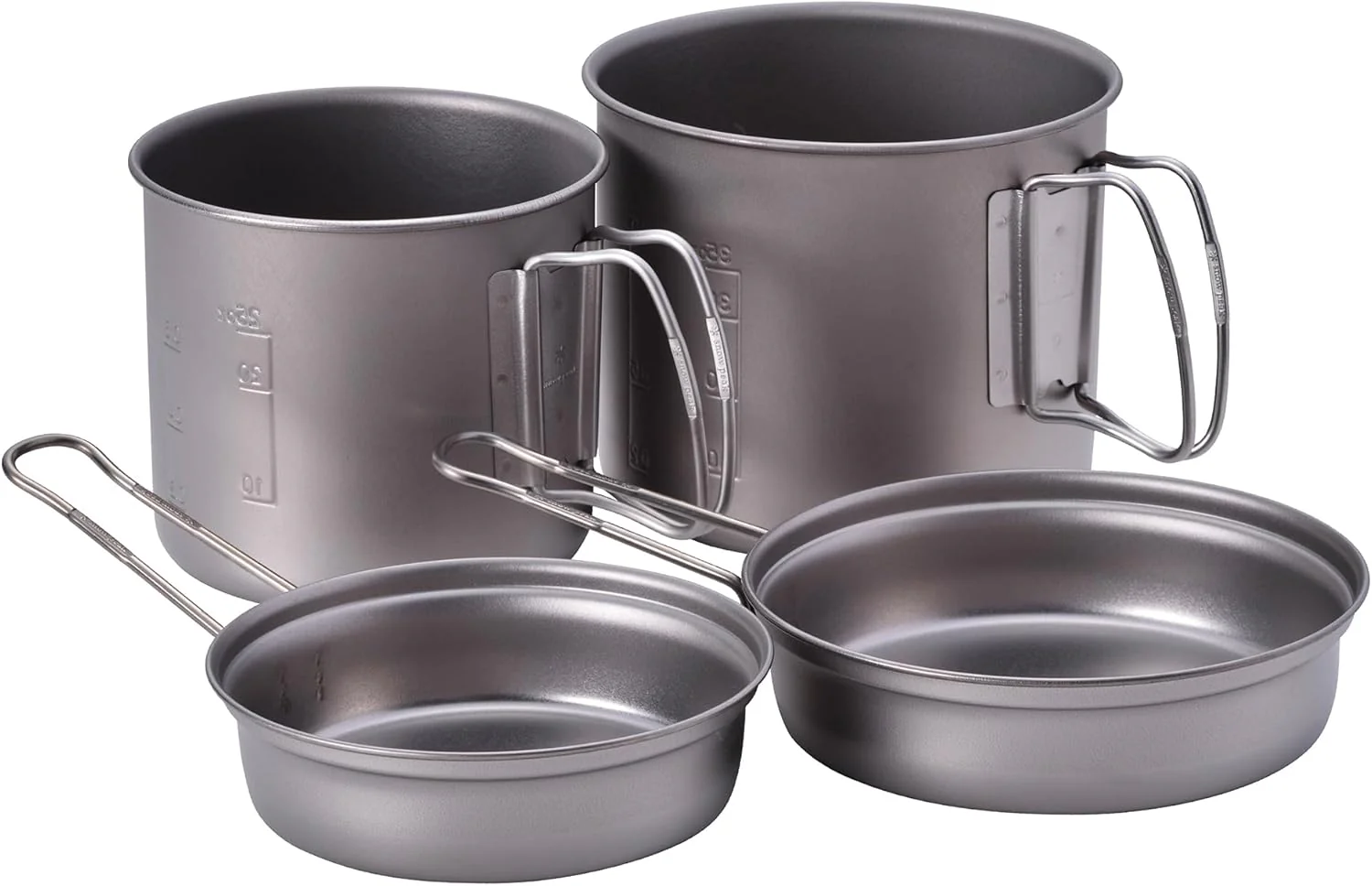 Snow Peak Trek Series Backpacking/Camping Cookware Sets, Trek Pot & Pan Combo Einheitsgrösse, Einhei - Image 2