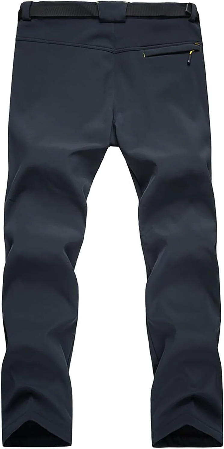 Softshell Hose Herren Outdoor, Thermohose Herren Winter Gefüttert, Outdoorhosen Very Grosse Grössen - Image 5