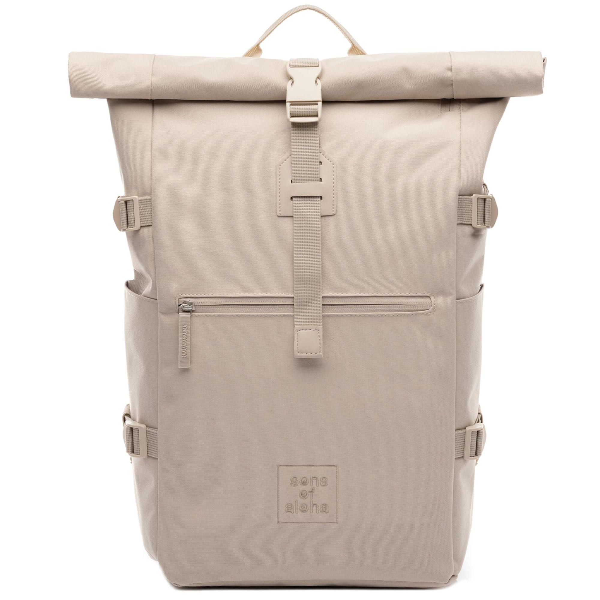 SONS OF ALOHA Rucksack KANE Roll-Top Kurierrucksack XL gross - PET recycelt, wasserabweisend - Wande
