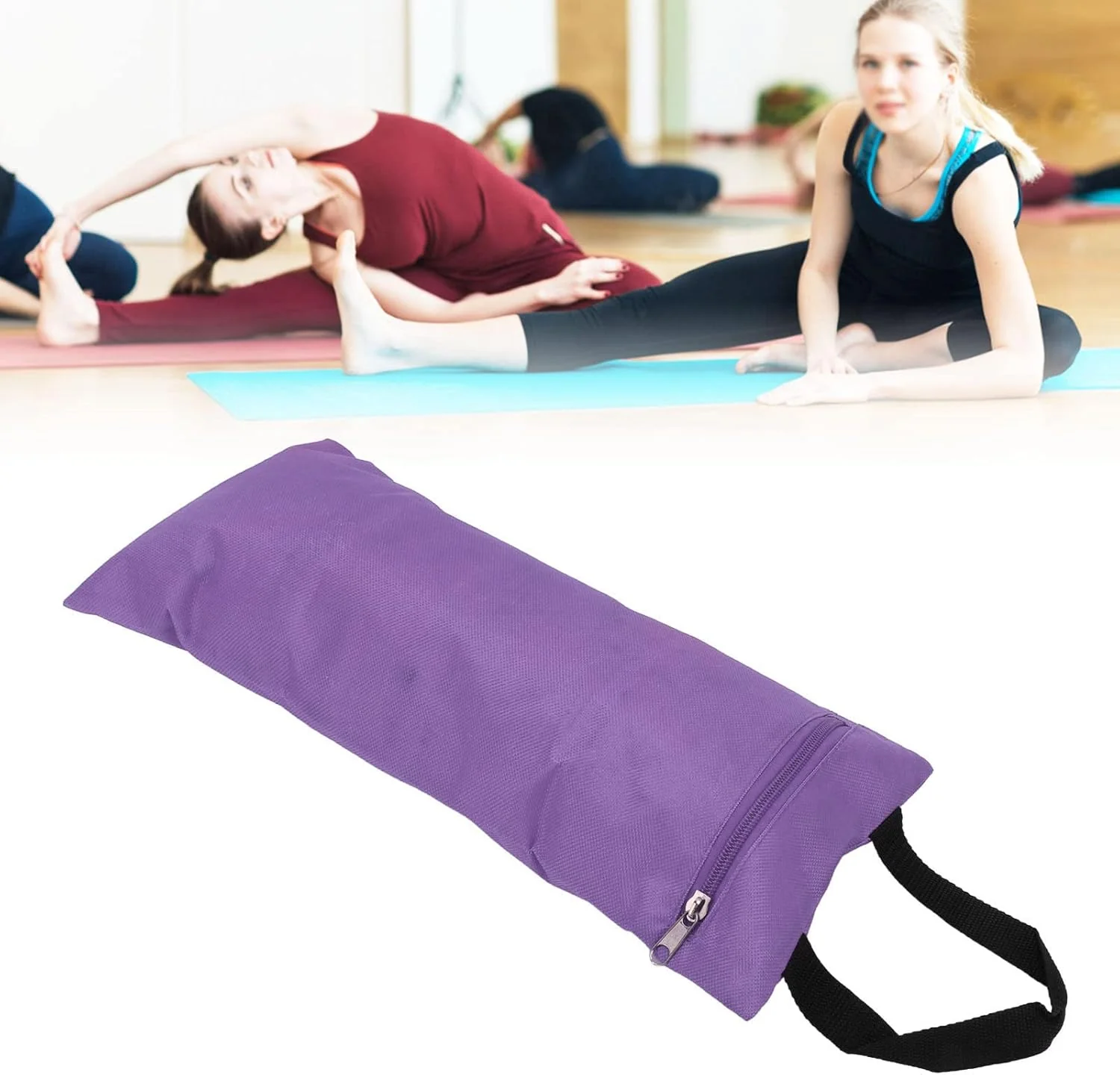 SOONHUA Yoga Sandsack Wasserdichte Tasche Reissverschluss Design Oxford Tuch Material Rollable Faltb - Image 6