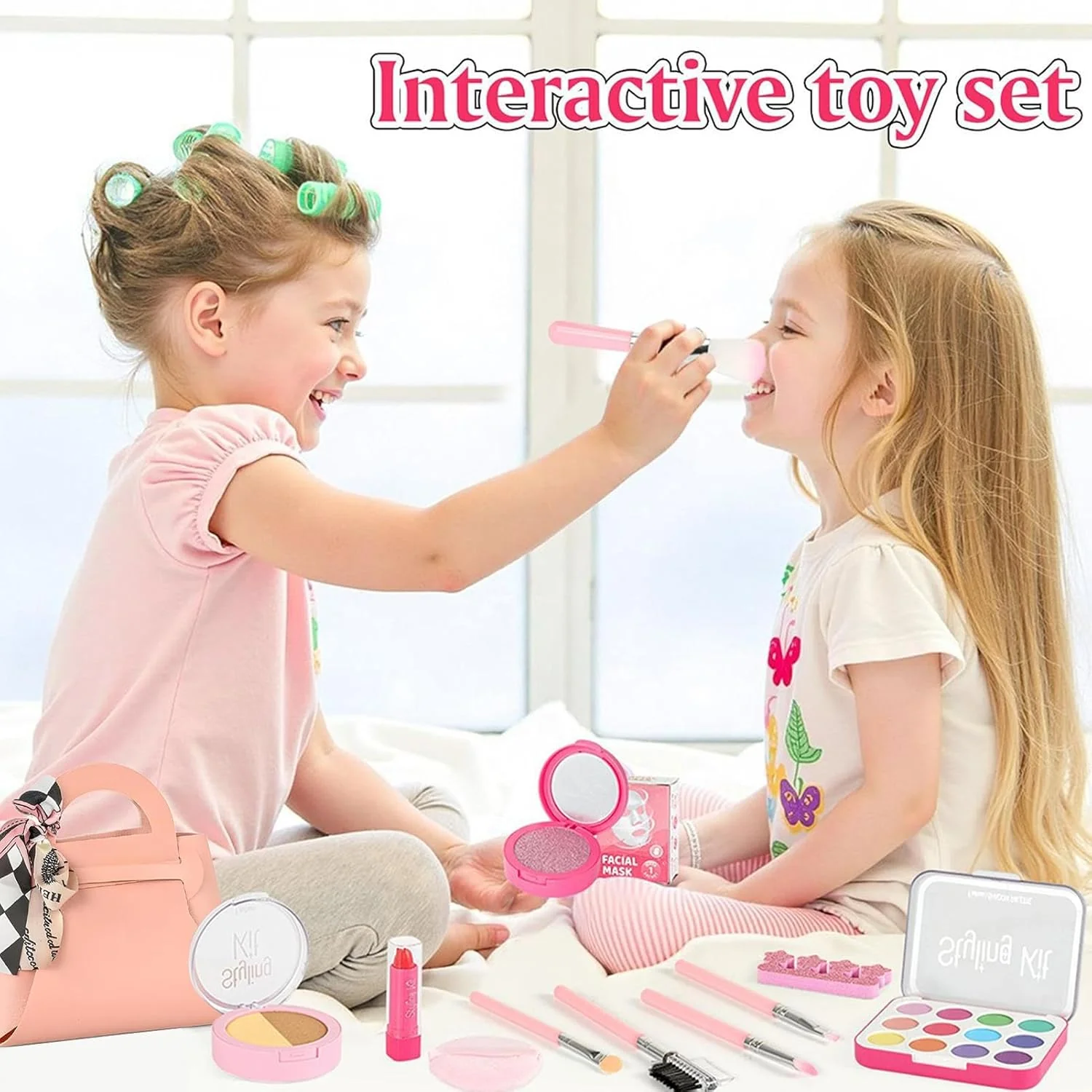 Spiel Make-up Set - Realistisches Rollenspiel-Spielzeug - Kinder Spiel Makeup für Mädchen,Für Mädche - Image 2