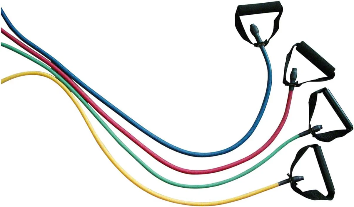 Sport-Tec Fitness Tube, 10er Set leicht - gelb, leicht - gelb - Image 6
