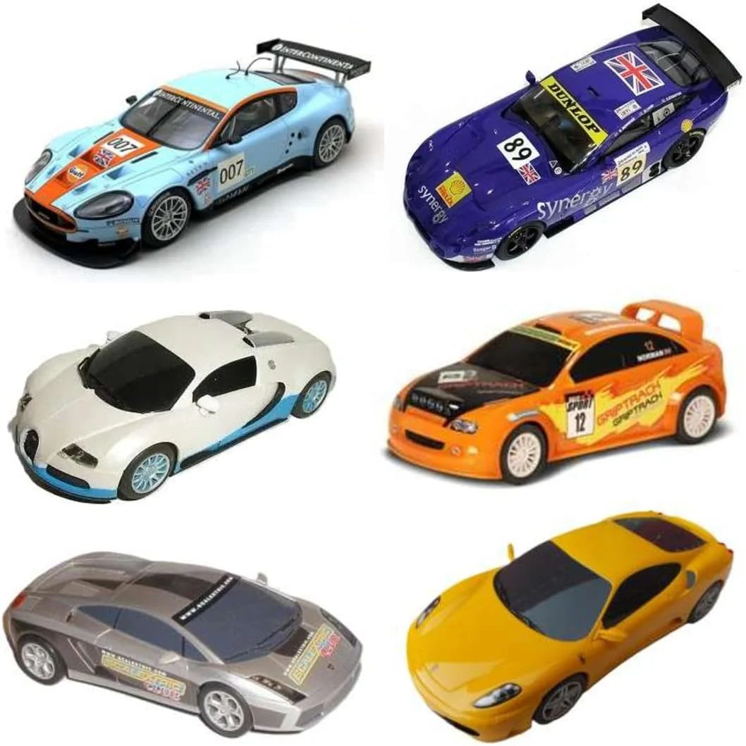 SSC Slot Cars Super Grip Ersatz Autoreifen/Reifen Set Zubehör, Large GT Slicks Kompatibel für - Scal - Image 4